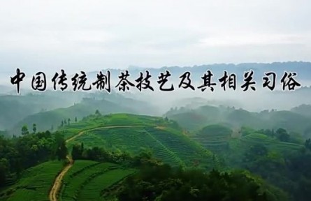 人類非物質(zhì)文化遺產(chǎn)——中國(guó)傳統(tǒng)制茶技藝及其相關(guān)習(xí)俗