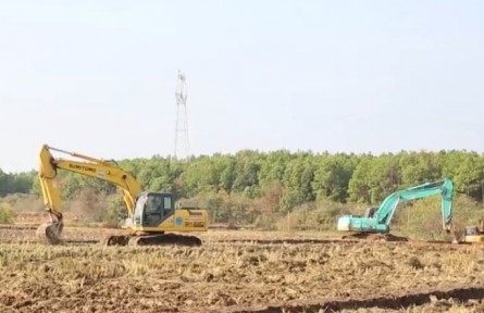 江西：搶抓有利天氣 推進高標準農(nóng)田建設(shè)